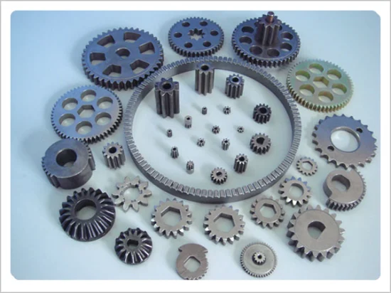 Pulvermetallurgie-Hardware, CNC-Autozubehörprodukte, Sintermetall-Getriebepartner, Ineinandergreifende Getriebeteile