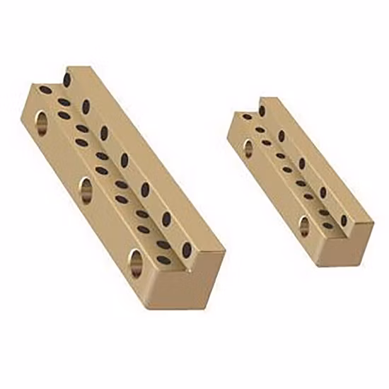 Ölfreie Bronzeplatte mit Graphitstopfen Lagerbuchse nach Maß Ölfreies Lager aus Bronze mit Buchse